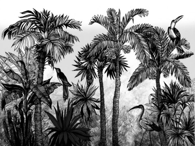 Дизайнерские обои Wall Street Zoo