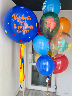 Воздушные шары для первоклассника №3673