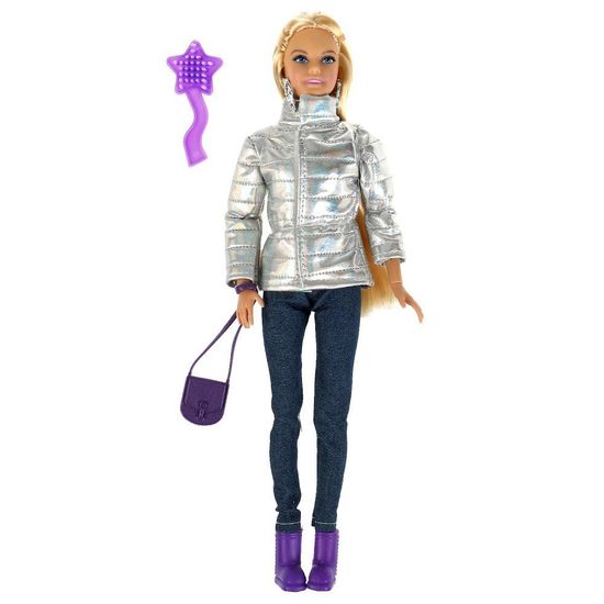 Кукла 29 см София , руки и ноги сгиб, ЗИМА, акс, кор КАРАПУЗ