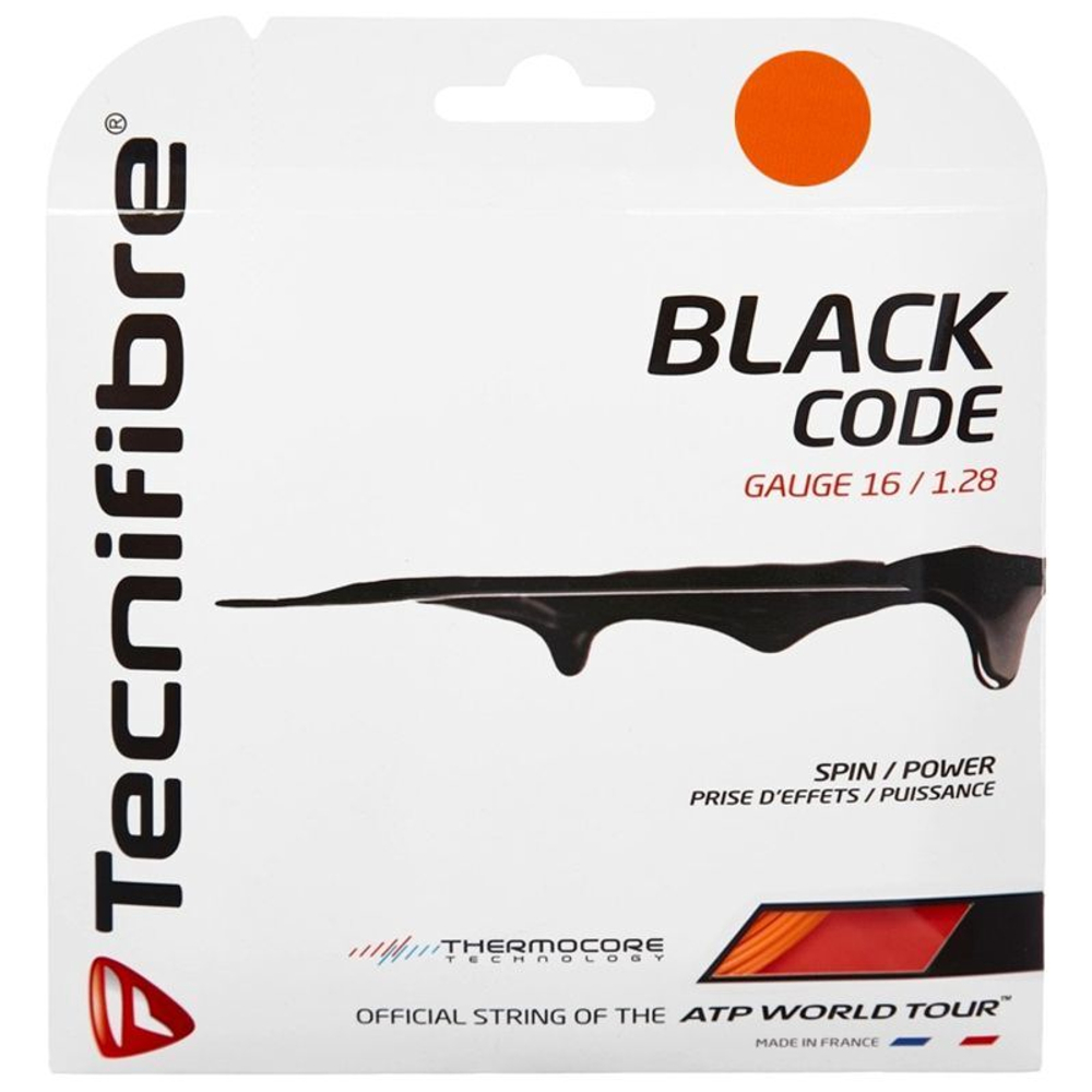 Струны теннисные Tecnifibre Black Code (12 m) - fire