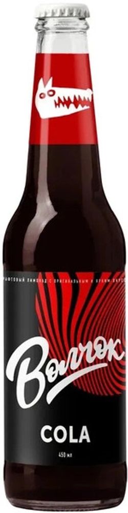 Газированный напиток Волчок Кола / Volchok Cola 0.45 - стекло