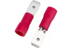 Наконечник TDM РпИп 0,75-1,5 4,75мм папа изолированный красный (упаковка 100шт) 38813