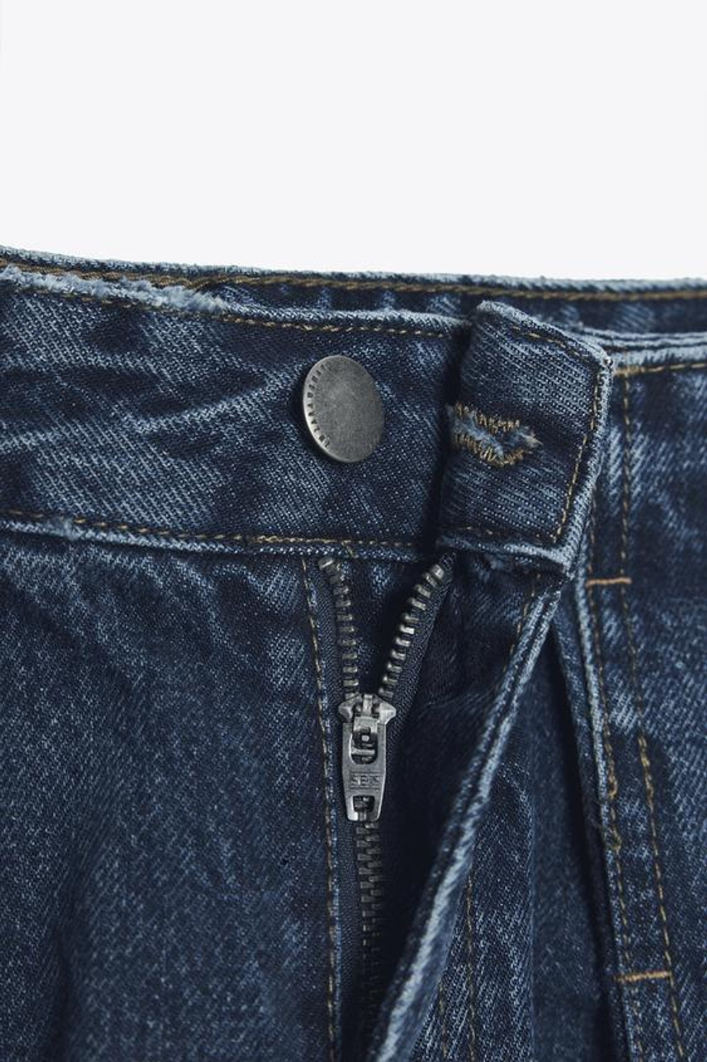 ZARA ДЖИНСЫ-БАЛЛОНЫ — ZW COLLECTION, СИНИЙ