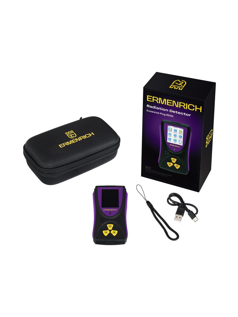 Дозиметр Ping RD50 фиолет. Ermenrich 84641