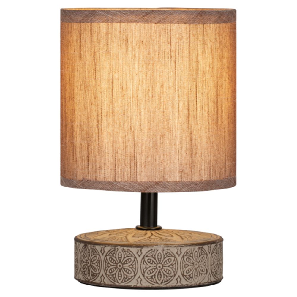 Настольная лампа Rivoli Eleanor 7070-502 1 * Е14 40 Вт керамика кофейная