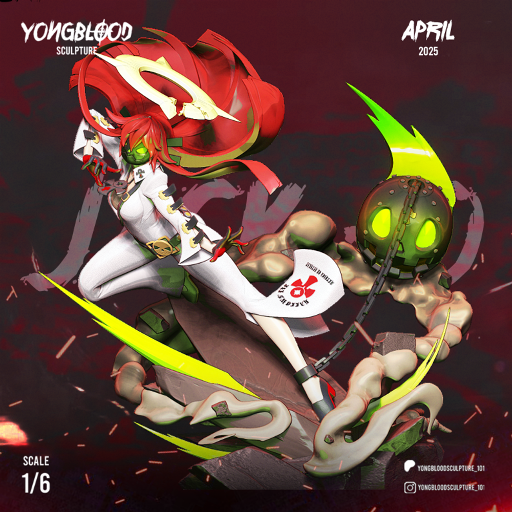 фигурка Jack O Valentine Guilty Gear