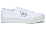 PRADA Low top Canvas Shoes Men"s White