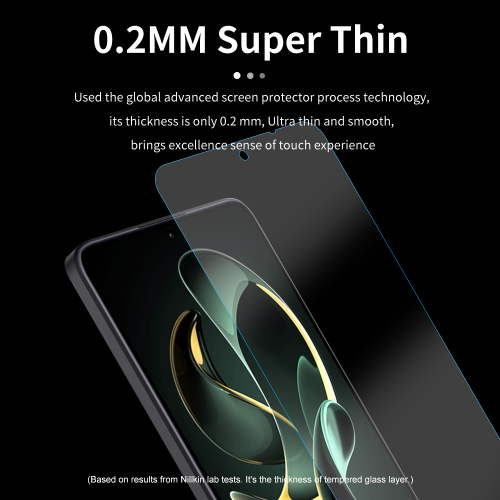 Защитное стекло с прозрачными рамками от Nillkin для Xiaomi 13T и 13T Pro, серия H+Pro Anti-Explosion Glass Screen Protector