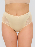 Трусы х/б,бок сетка,сред.п(48-56) 4047