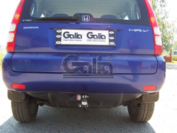 Фаркоп оцинкованный Galia H017A для Honda HR-V 1999-2001(паспорт и сертификат в комплекте)(без электрики)