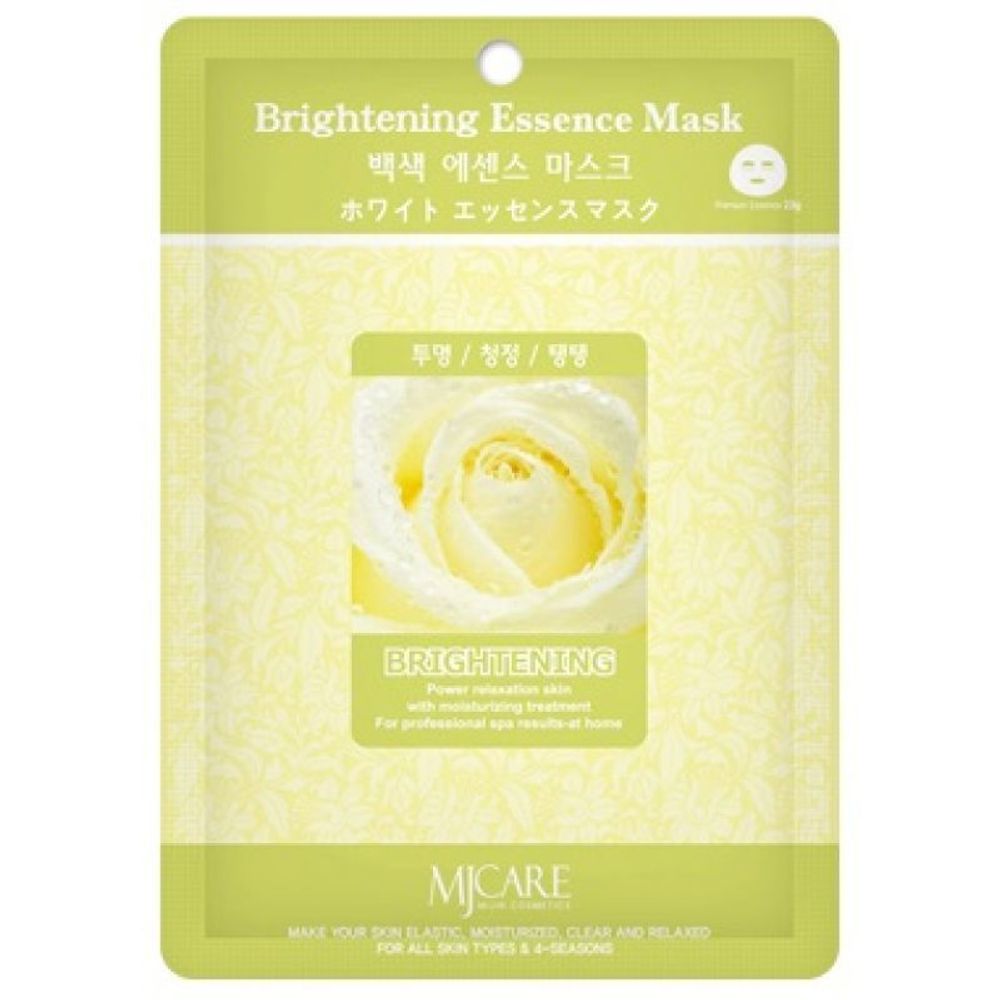 Тканевая маска для лица осветляющая MIJIN Care Mask