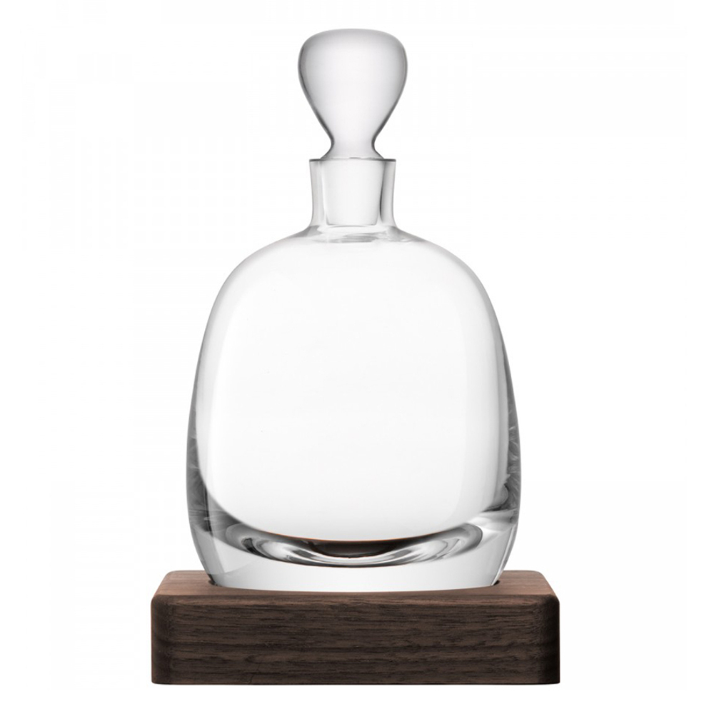 Декантер с деревянной подставкой islay whisky, 1 л