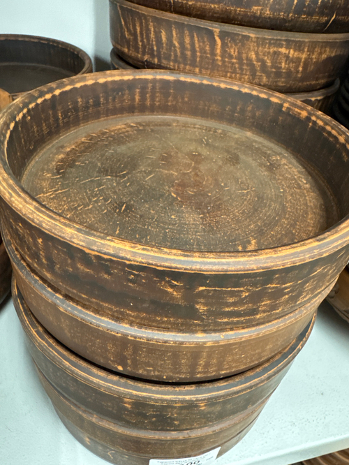 Тарелка Кеца 18*4 керамика без орнамента