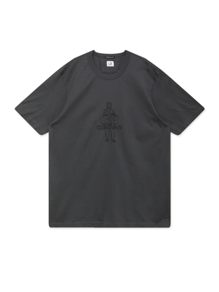 Мужская Футболка In Mercerized Jersey 30/2 Twisted