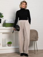 Брюки Городской ритм (молочные) Б15262-9М LT Collection