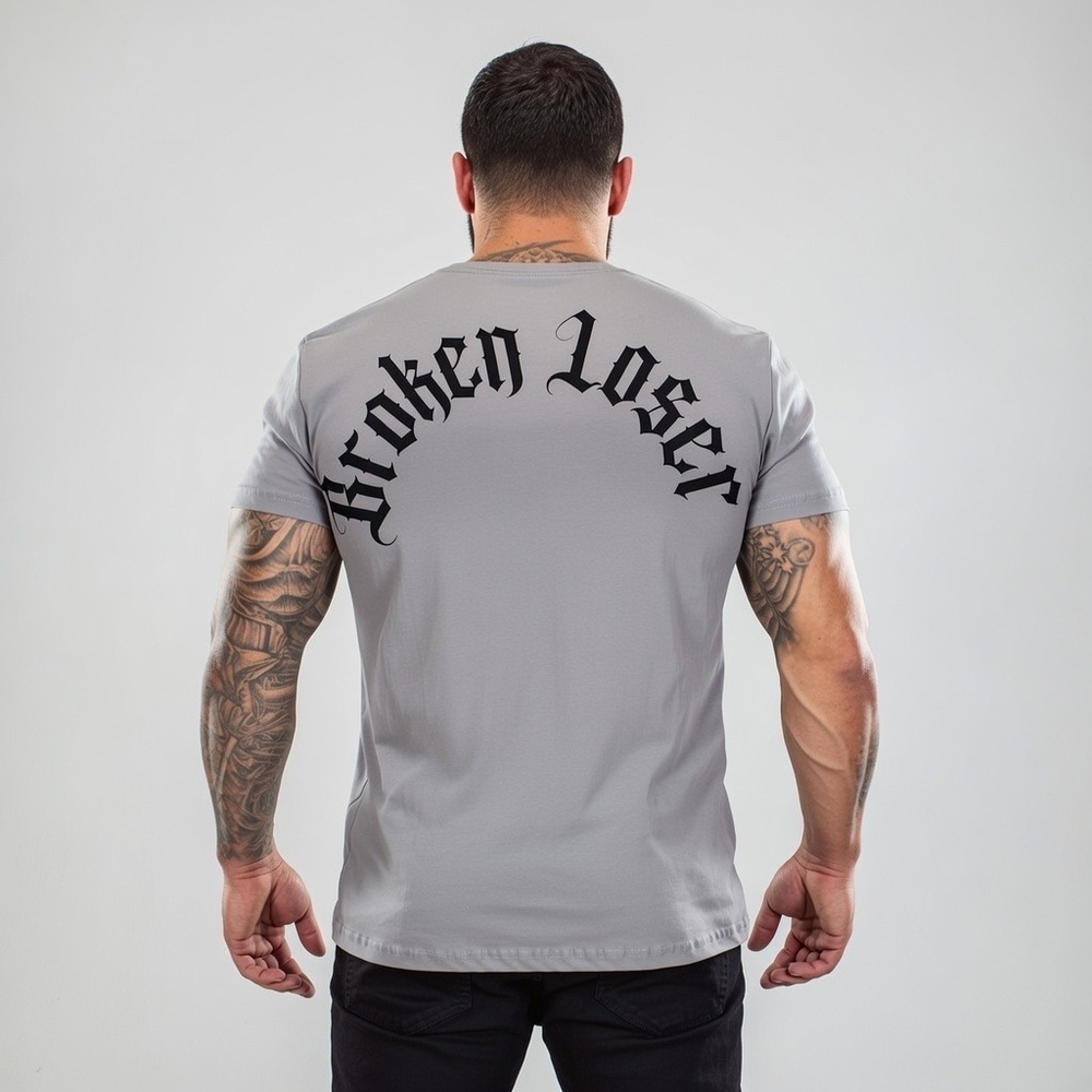 Футболка серая Yakuza Premium BL 201