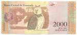 Venezuela, 2 000 Bolívares, 2016, UNC (Light Version)