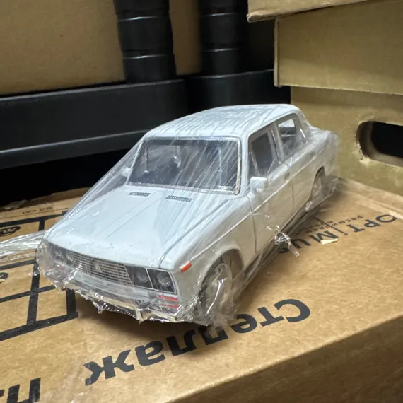 Машинка металлическая 1:24 «ВАЗ-2106 Жигули» 2413B, 21 см., инерционная, звук, свет