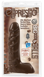 Шоколадный фаллос с мошонкой ESPRESSO