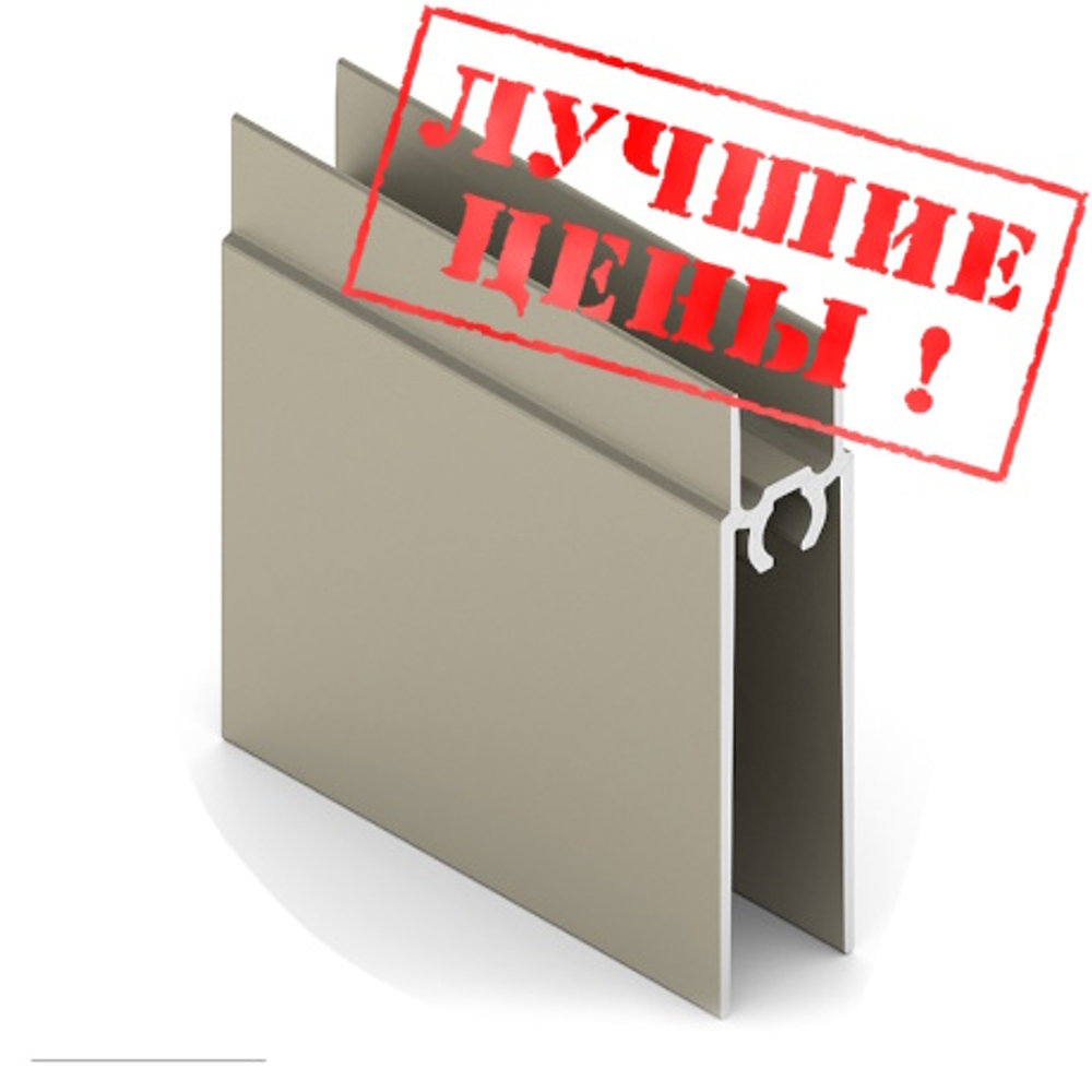 Рамка нижняя двери (5,40 м) шампань матовая