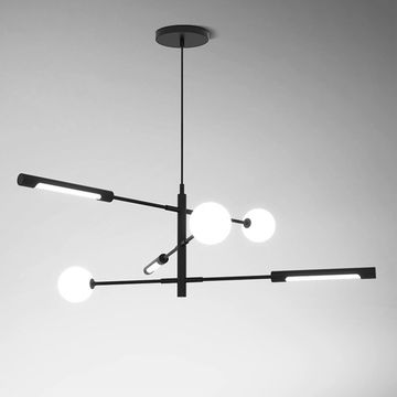 Минималистская люстра в скандинавском стиле RUNNA