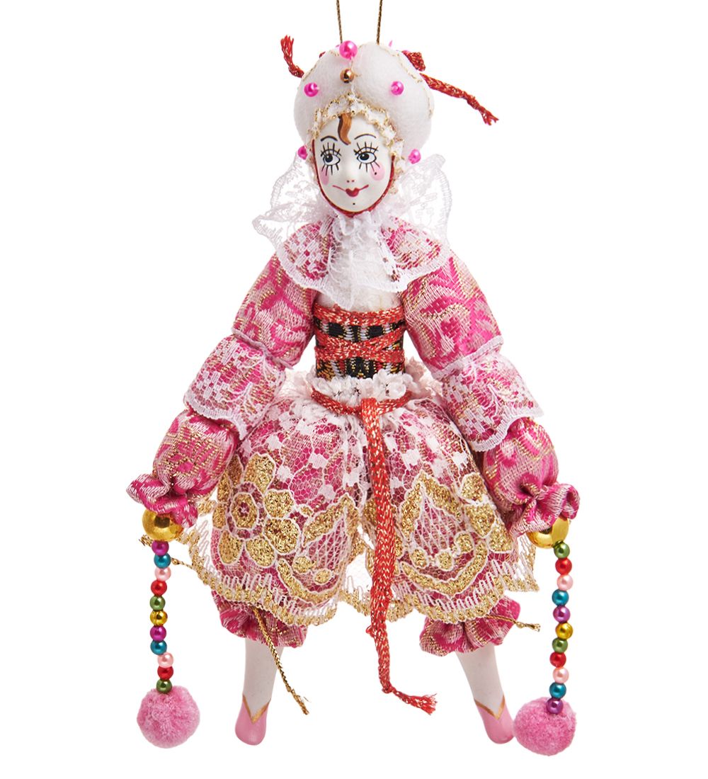 РусКукла RK-434/2 Кукла подвесная «Клоунесса»