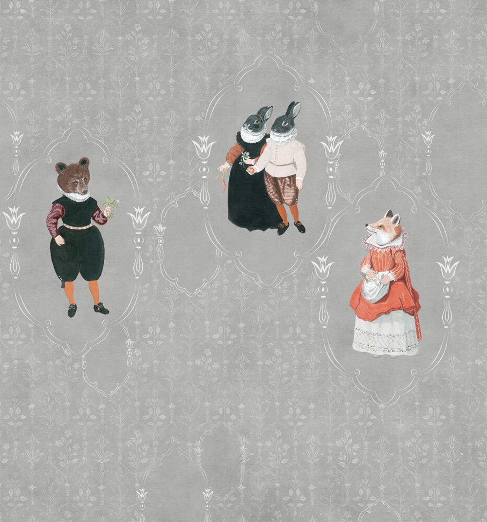 Бесшовная фреска ECO текстиль JEAN-MARI, 2,7 м (Ширина 4 м)