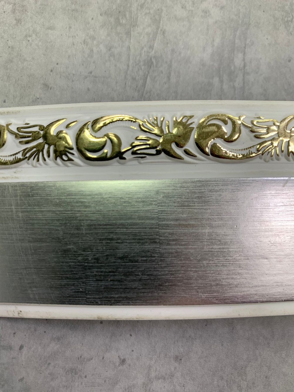 Сатин "Ажур" (5см) декоративная планка (бленда)