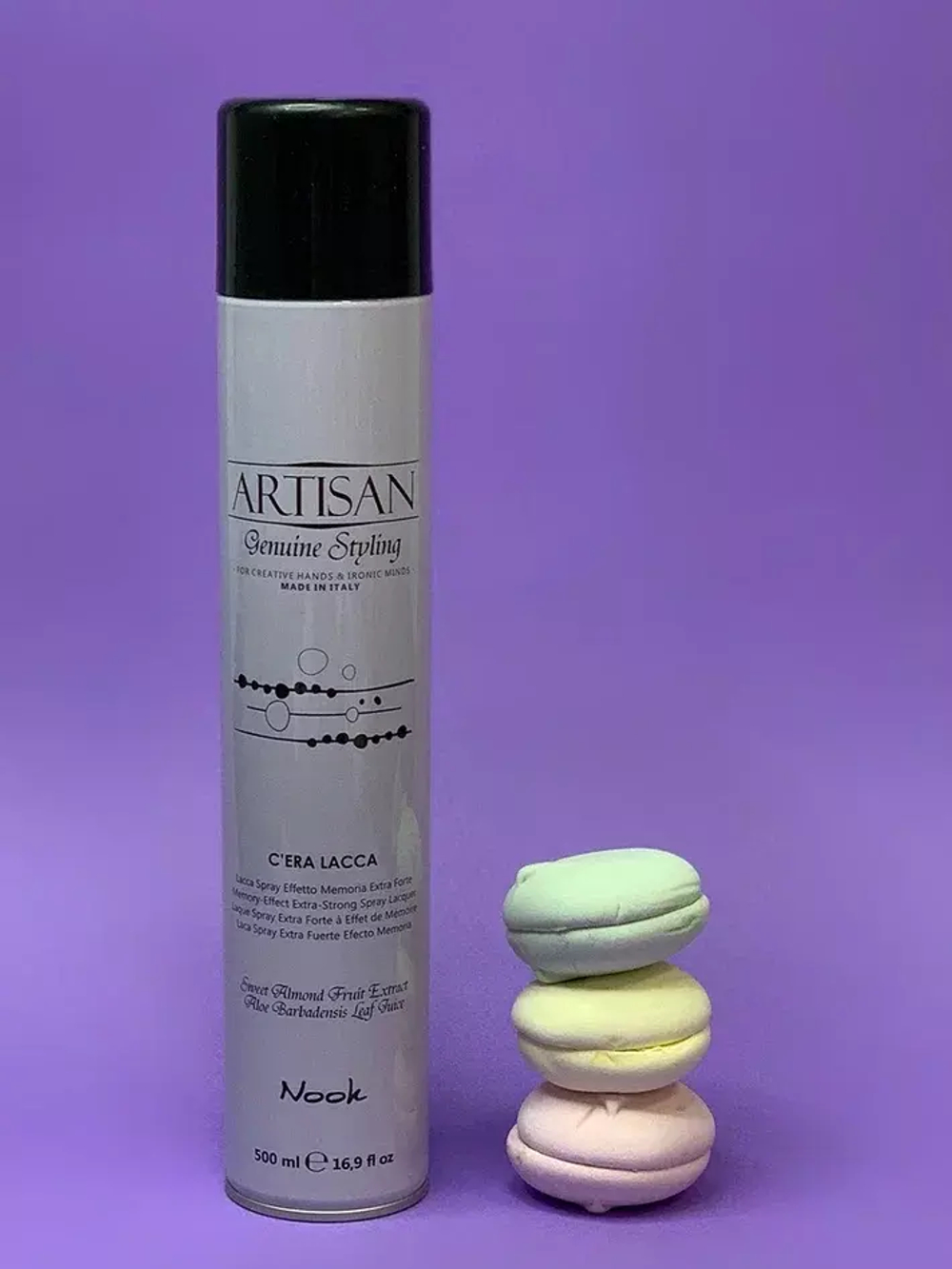 NOOK Лак для волос экстрасильной фиксации - Artisan С'era Lacca Spray , 500мл