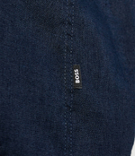 Льняная рубашка S-LIAM-ken BOSS BLACK - темно-синий(50515156)