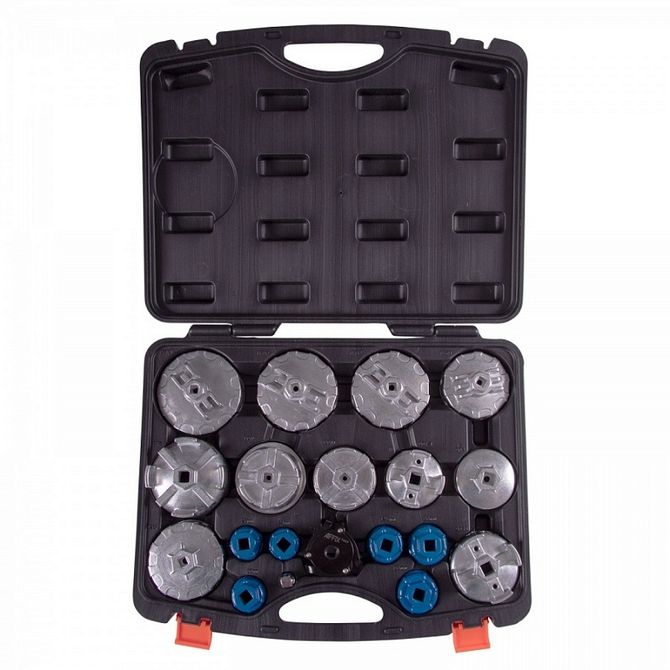 AFFIX (AF10340019C) Набор съемников масляных фильтров, 19 предметов, кейс
