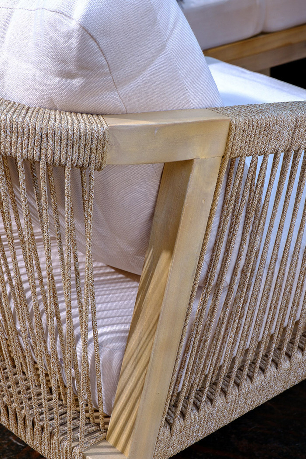 Диванная группа из акации РИМИНИ со столом 150 см L