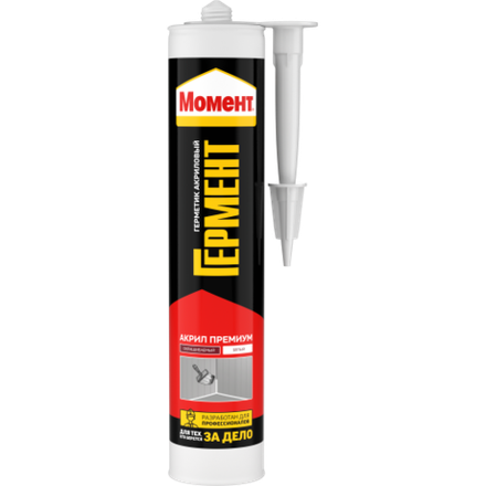 Герметик Момент 1358680 Гермент Премиум акриловый морозостойкий белый 420 гр
