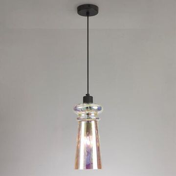 4967/1 MODERN ODL23 300 матов.черный/разноцветный/металл/стекло Подвес E14 1*40W PASTI