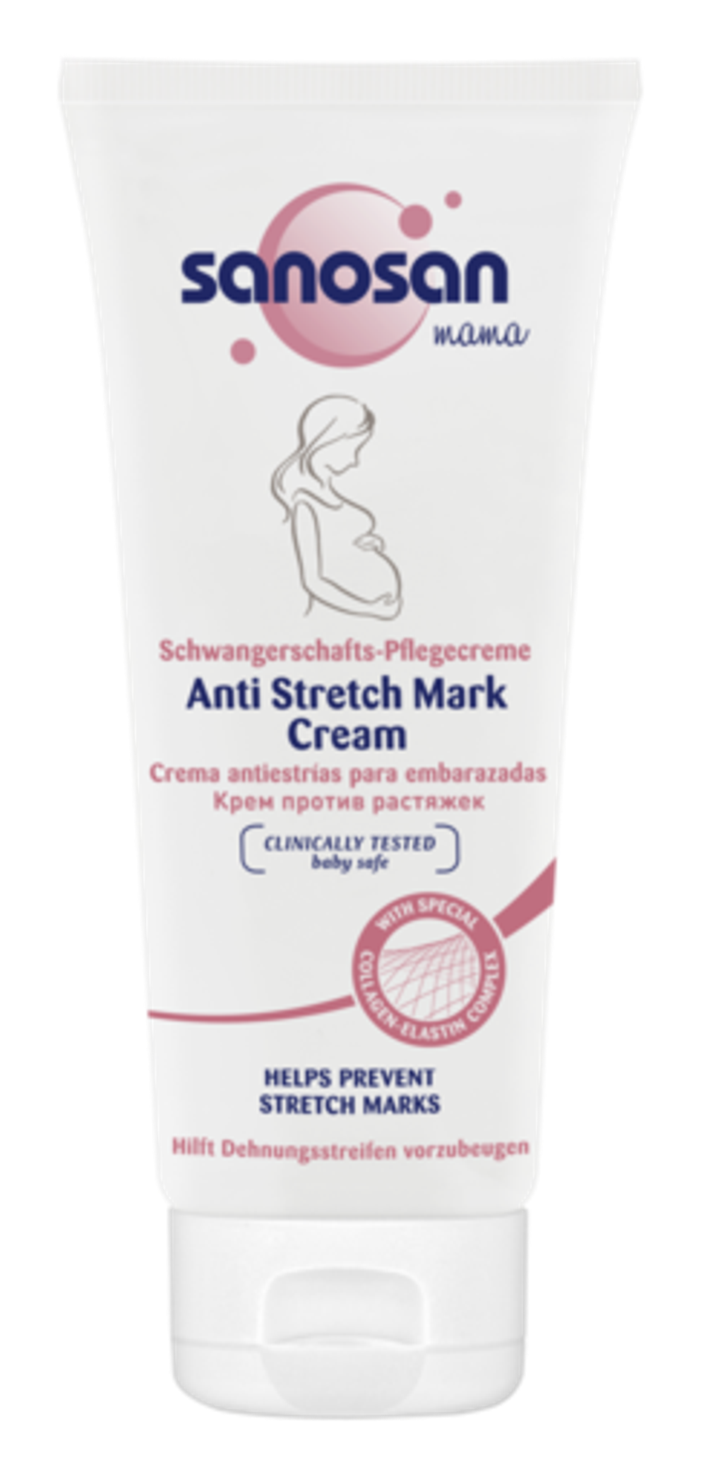 Крем против растяжек Sanosan 200 мл