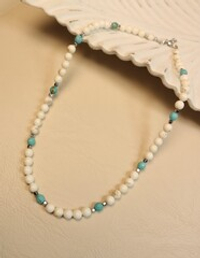 Чокер из турквенита "Бирюзовые капли"