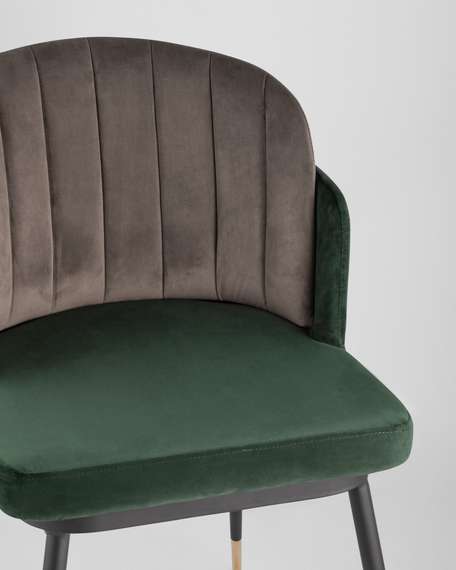 Стул Penn серый/зеленый