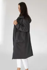 Купить Плащ ko-ko-ko Женский Графитовый Плащ ko-ko-ko Женский Графитовый