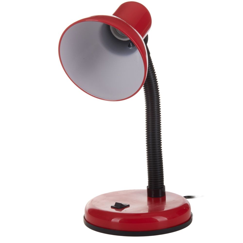 TLI-204 Светильник настольный. Цоколь E27. Цвет красный.