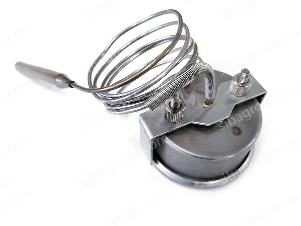 Термометр стрелочный 0-500°C ø 60 мм тип:608201/2160