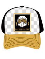 Cap Helmet Racing / Желто-черный