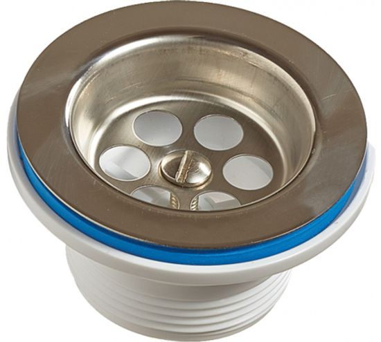 Выпуск  1 1/2" с нерж. чашкой Ф70