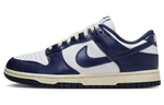 Кроссовки Nike Dunk Low "Midnight Navy And White" 2023 (Женская размерная сетка)