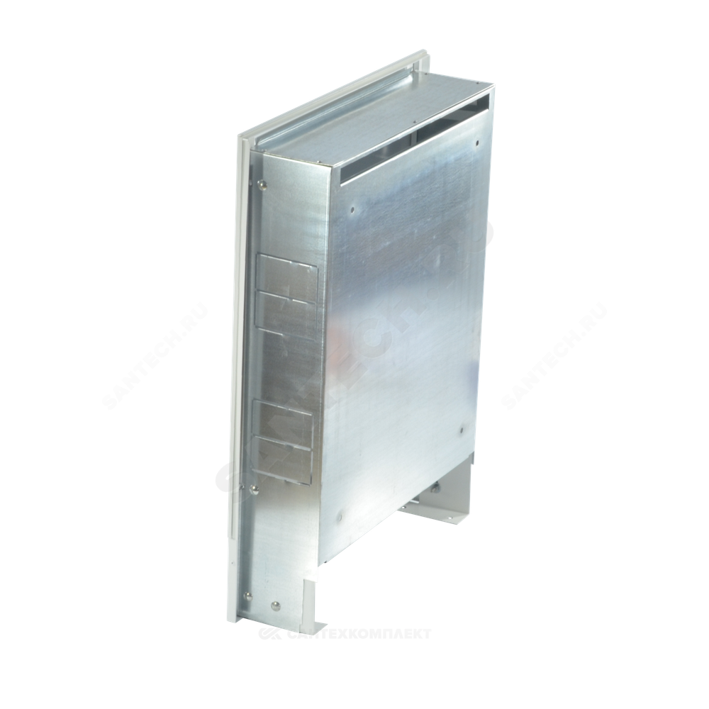 Шкаф коллекторный встраиваемый сталь ШРВ-3 700х120-180х648-711мм RAL 9016 (Белый) Wester 0-32-1120