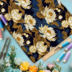 Ткань Ниагара Софт сказочные лилии