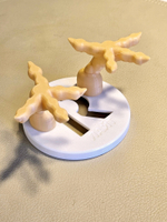 Шуточная подставка для Яндекс станции Лайт (Яндекс-Алиса) 3D печать, белая