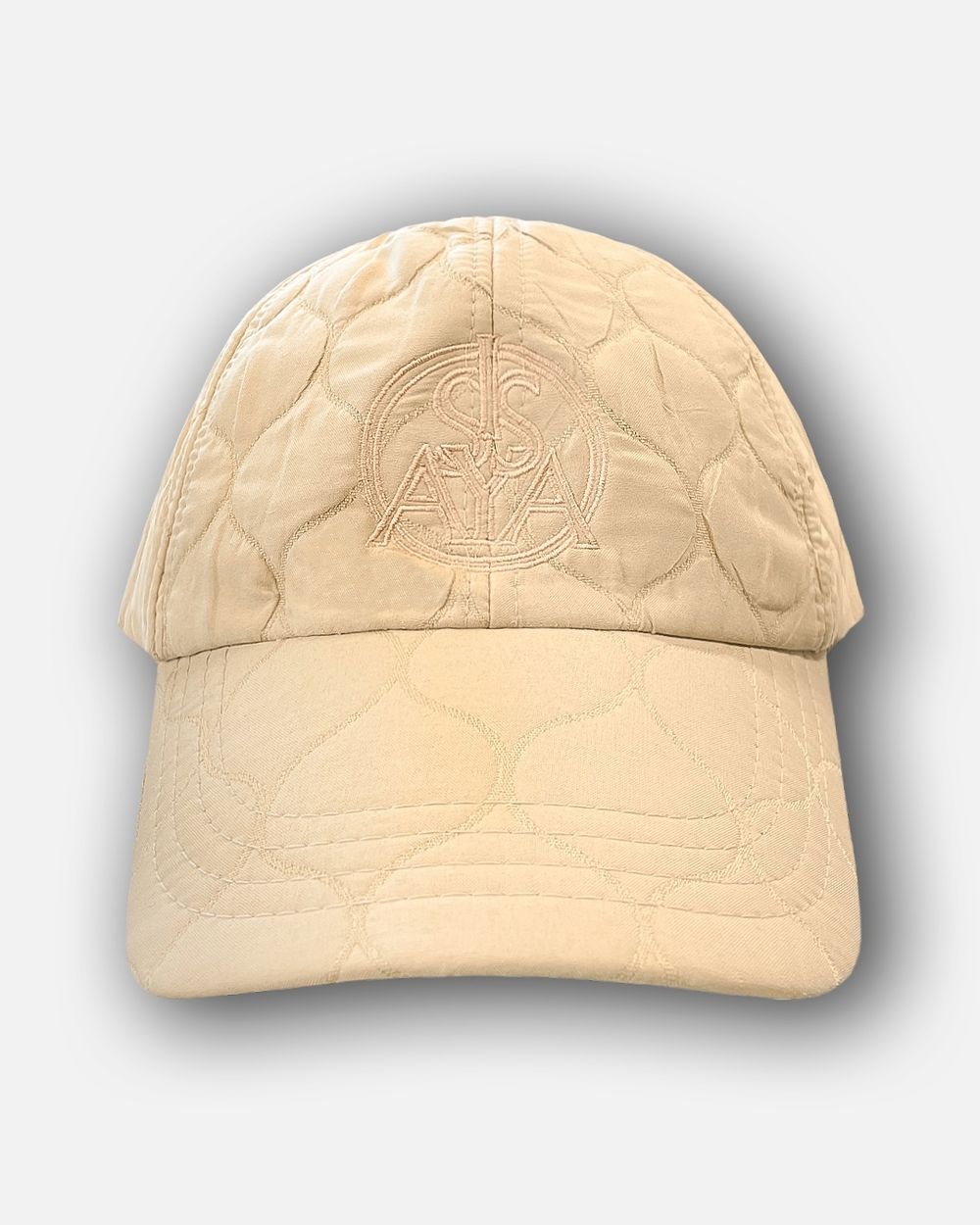 Кепка Issaya Scepter quilted бежевая