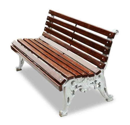 Скамейка алюминиевая «Белые ночи» без подлокотников