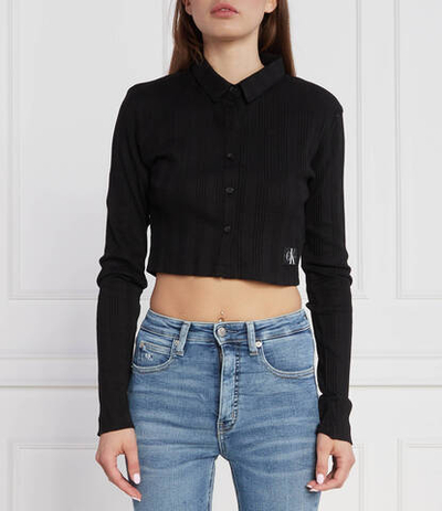 Кардиган CALVIN KLEIN JEANS - черный(J20J221428)