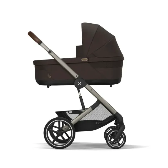 Детская коляска Cybex Balios S Lux TPE 2 в 1 Chocolate Brown